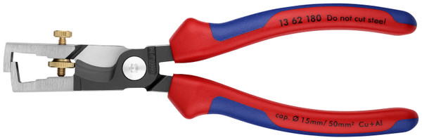 Knipex 13 62 180 Strix Insulation Strippers with Cable Shears