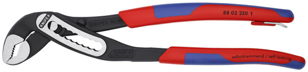 Knipex Alligator Water Pump Pliers-Tethered Attachment 8802250TBKA