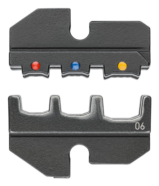 Knipex Crimping Die For Insulated Terminals, Plug Connectors and Butt Connectors 974906