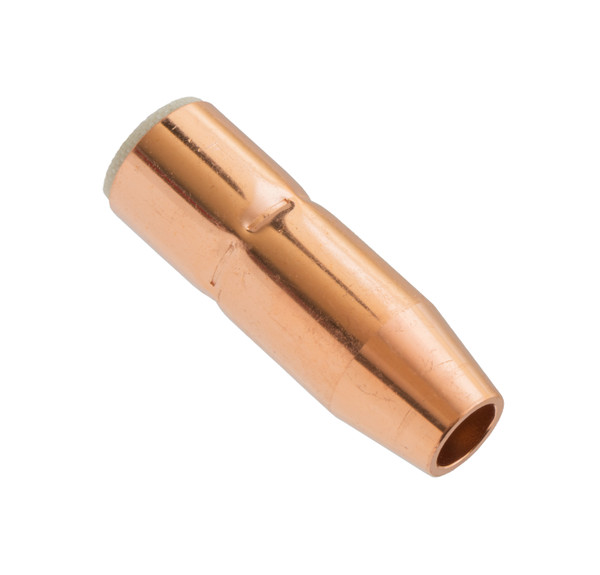 401-4-50: 1/2", 1/8" Recess Copper MIG Nozzle MIG Nozzle - Tregaskiss Standard 1/8" Recess