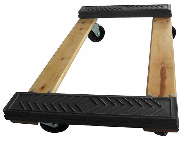 GENERIC General Purpose Dolly,30x18,Hardwood 48J071