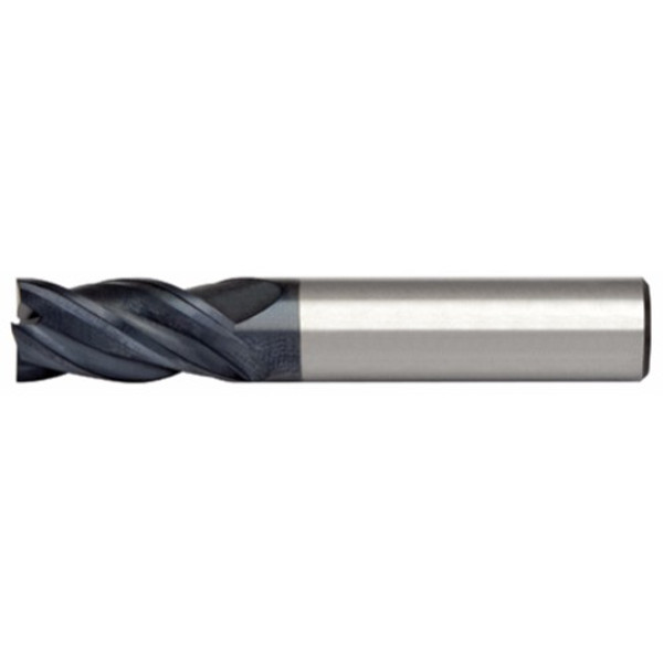 Alfa Tools HPSC60605AL 1/8 x 1/8 4 Flute Single End High Performance Altin Carbide End Mill