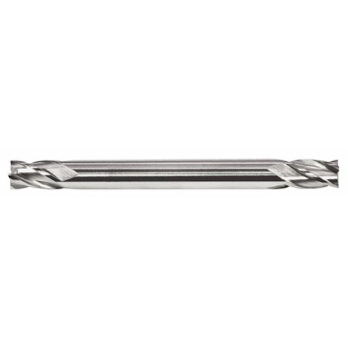Alfa Tools DE50754S 1/16 HSS Miniature Double End Mill 2 Flute Stub