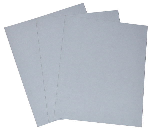 Alfa Tools AS62979 3-2/3" x 9" 80 Grit Silicon Carbide Non-Loading Paper Sheets 100/Pack