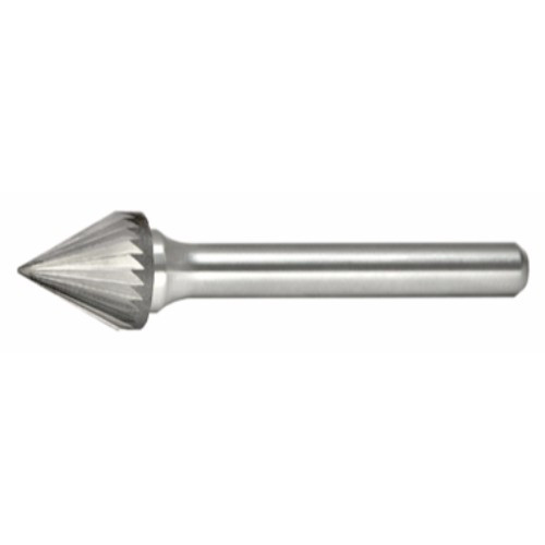 Alfa Tools B71305 SJ-2 Carbide Burr 60° Cone Single Cut