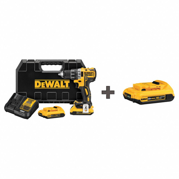 DEWALT CORDLESS DRILL/DRIVER KIT DCD791D2DCB203
