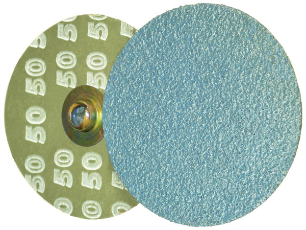 Alfa Tools QDZ6100 1 1/2" x 100 Grit Zirconia Quick Change Resin Fibre Disc Type 'S'