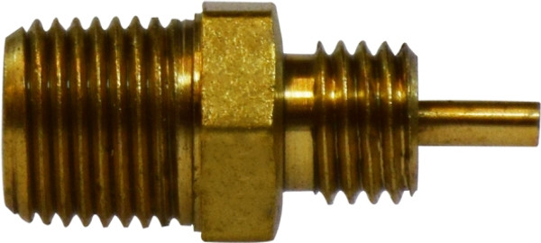 Midland Metal 38770 Adapter, 5/32 in Tube OD x 1/8 in MIP, Brass