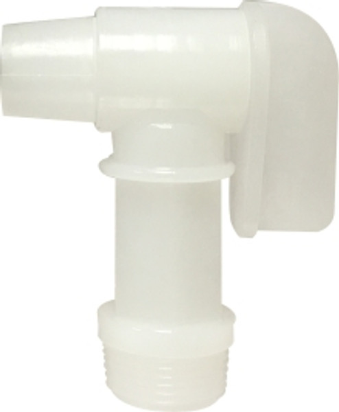 Midland Metal 46277 Flo-Rite Drum Faucet, 3/4 in Nominal, MPT, Plastic Body