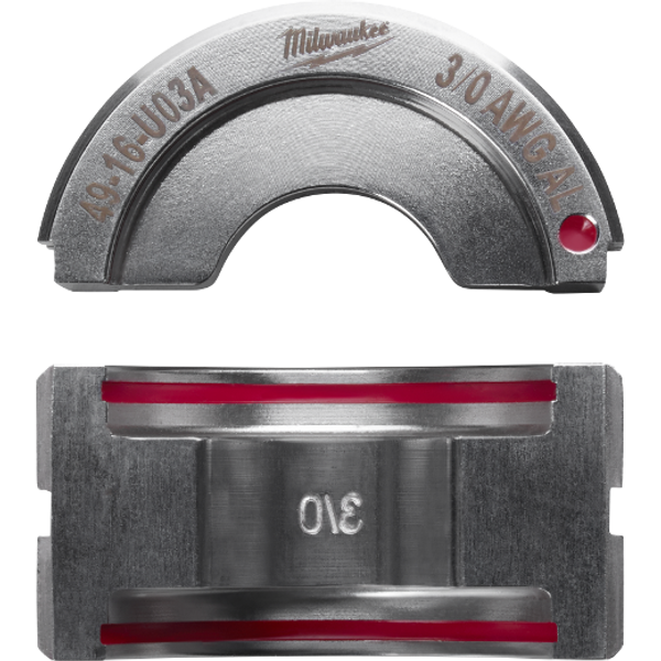 Milwaukee I 3/0  ALUMINUM U STYLE DIE