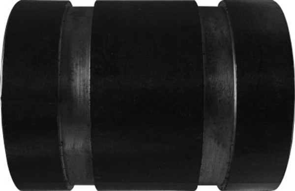 Midland Metal 59174V Seamless Pipe Nipple, 2 in Grooved x 2 in Grooved, 12 in L, Steel, Black, SCH 80 Schedule