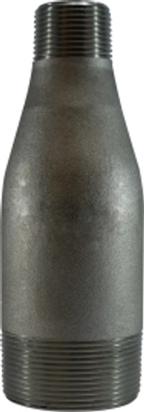 Midland Metal 92123 Swage Nipple, 2 in MPT x 1-1/2 in MPT, Steel, SCH 80/XXH Schedule