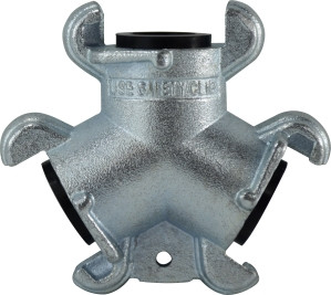 Triple Connection DUCTILE IRON TRIPLE CONNECTOR - 66013
