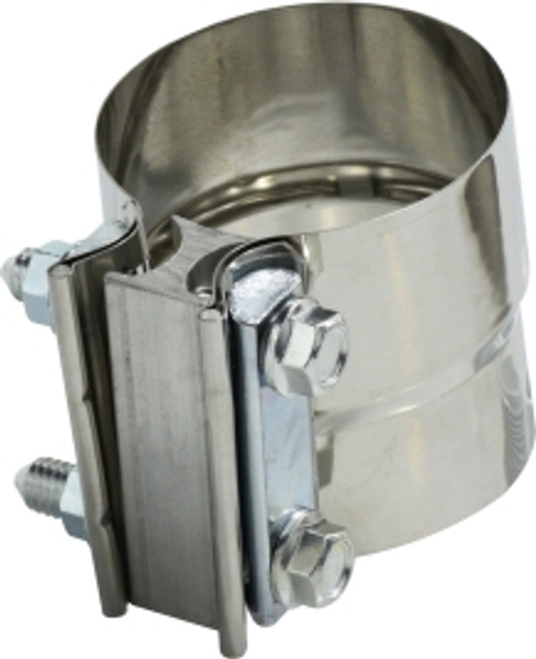 Midland Metal 847200 Lap Clamp, 2 in Nominal, Stainless Steel, 76 mm W, 1/2 mm Thick