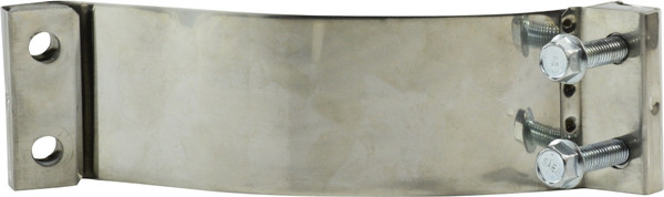 Midland Metal 848350 Easy Form Clamp, 3-1/2 in Nominal, Stainless Steel, 76 mm W, 1/2 mm Thick
