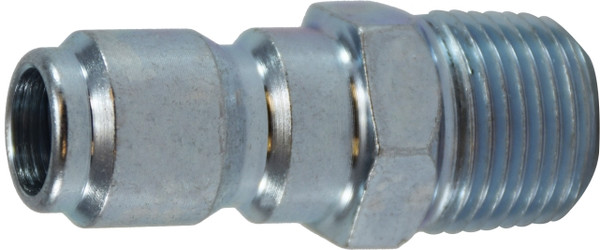 Midland Metal 28677 Steel Male Plugs, ST Series - High Flow, 3/4 High Flow Male Plug Steel, Pneumatics