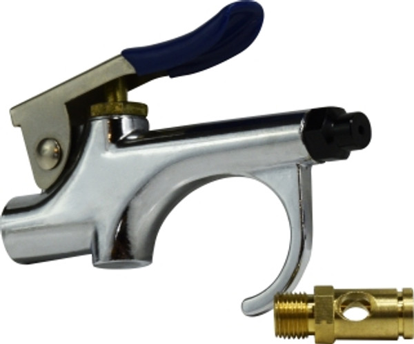 Midland Metal 320055 Compact Blow Gun with Standard Tip, 1/4 in Inlet, 1/8 in Outlet, 150 psi Output