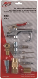 Midland Metal 87402 10-Piece Air Accessory Set