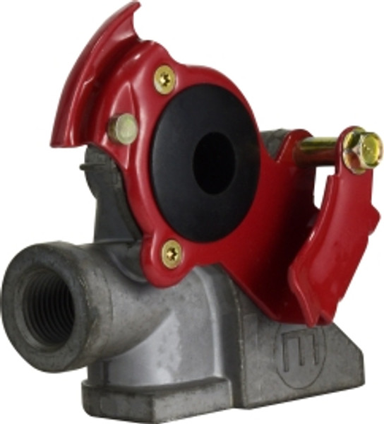 Midland Metal 39831 Aluminum Gladhands-Plated, Gladhands, Pltd Alum 37Angle Emer Gladhand 3/8, Brass Fittings