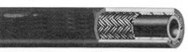 Midland Metal 38923 Fuel Line Hose, 25 ft L, 50 psi, Nitrile Tube