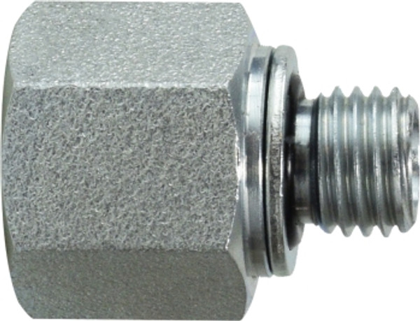 Midland Metal 70451227 Adapter, 3/4 in FIP x M27 Male Metric, Steel