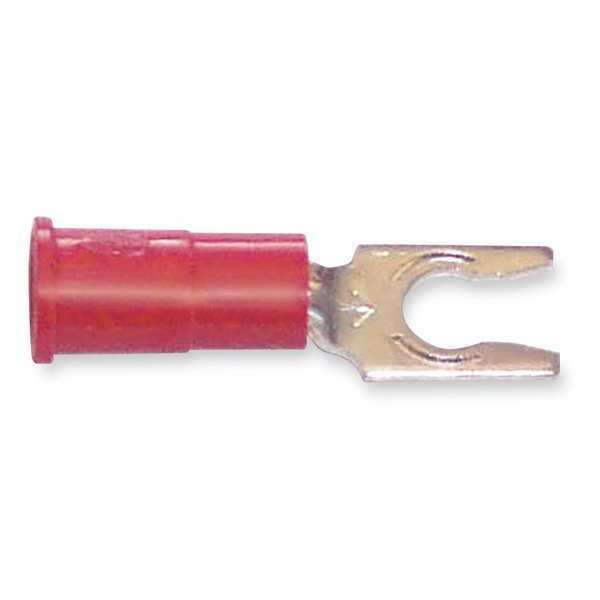 22-18 AWG  Vinyl Snap Spade #8 Stud PK 100 - E90153-PK 100