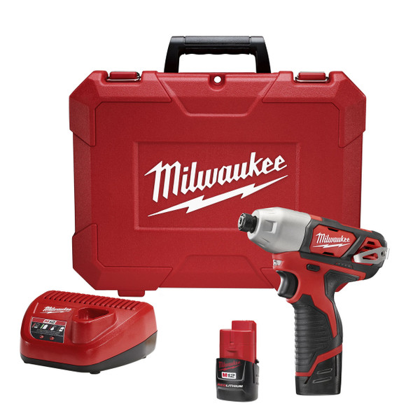 Milwaukee I M12â„¢ 1/4 HEX IMPACT DRIVER - KIT