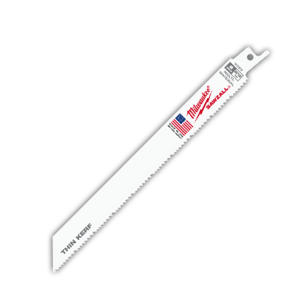 Milwaukee I SAWZALL BL 8/12T 8LG MM THIN KERF - BULK (10)