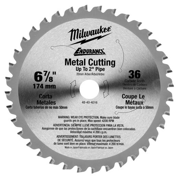 Milwaukee I CIRC SAW BL 6-7/8"