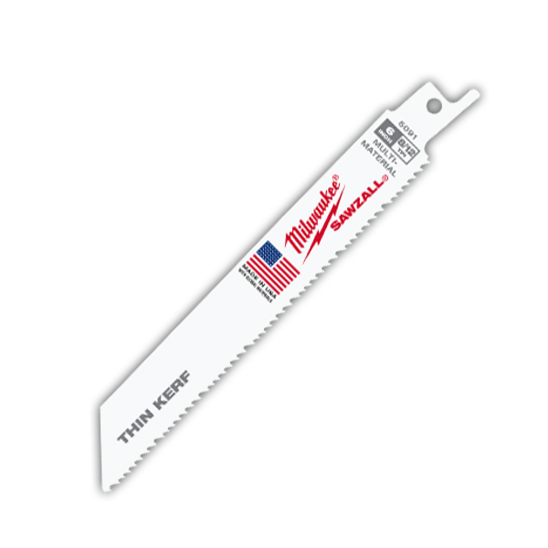 Milwaukee I SAWZALL BL 8/12T 12LG MM THIN KERF 50PK