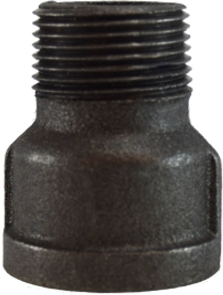 Midland Metal 65628 Extension Piece, 2 in, FPT x MPT, Iron