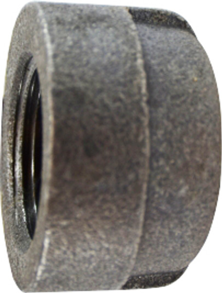 Midland Metal 68480 Cap, 3 in FPT, Iron, Galvanized, 300 lb