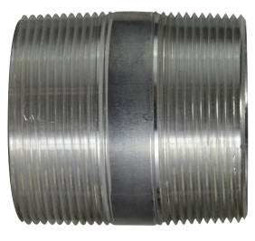Midland Metal 76121 1-1/4" Diameter, Aluminum Nipples, 1-1/4 x 2 Alum Nipple, Nipples and Fittings