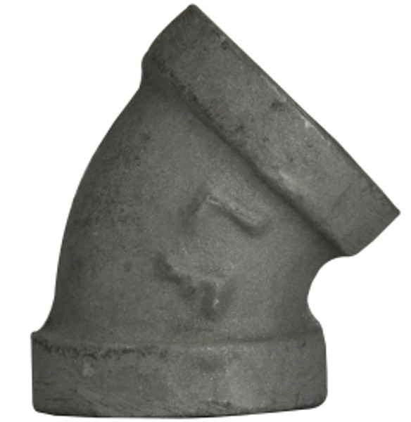 Midland Metal 79194 45 Degree Elbows FIP x FIP, Aluminum Fittings, 6 Aluminum 45 Elbow, Nipples and Fittings