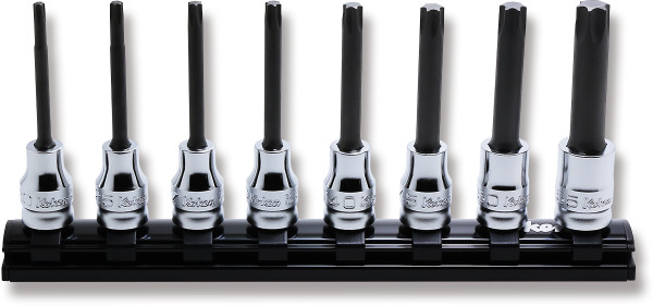 Koken Z-series RS3025Z/8-L75 | 3/8" Torx Bit Socket Set on Magnetic Rail