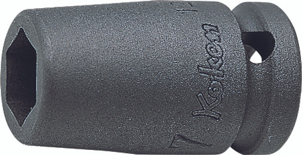 Koken 12460MG-8 | 1/4" Sq. Drive Sockets With Magnet for Self Tapping Screws