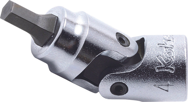 Koken 2430M-4 | 1/4" Sq. Drive, Universal Inhex Socket