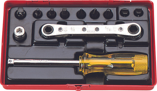 Koken 2254M | 1/4" Sq. Drive, Bit set