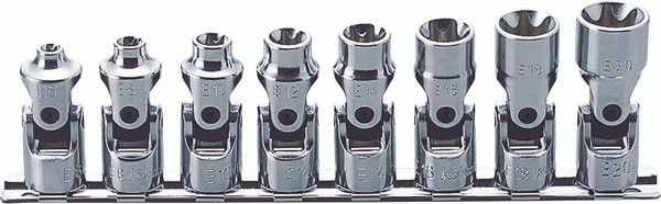 Koken RS3440T/8 | 3/8 Sq. Drive, TORX Universal Socket Set