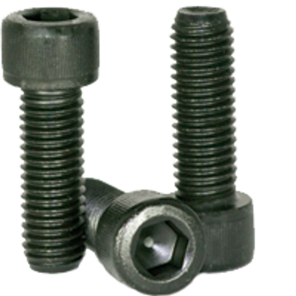 #5-44 x 1/2" Socket Head Cap Screws, Thermal Black Oxide, Fully Threaded, Fine, Alloy Steel, Qty 100