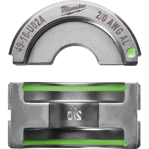 Milwaukee I 2/0  ALUMINUM U STYLE DIE