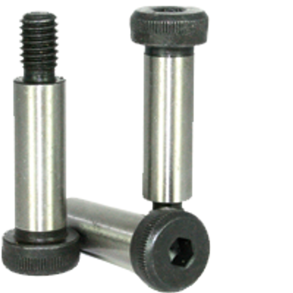 M16-M12 x 60 mm Socket Shoulder Screws, Thermal Black Oxide, Class 12.9, Coarse, Alloy Steel, ISO 7379, Qty 25 M16-M12 x 60 mm Socket Shoulder Screws, Thermal Black Oxide, Class 12.9, Coarse, Alloy Steel, ISO 7379, Qty 25