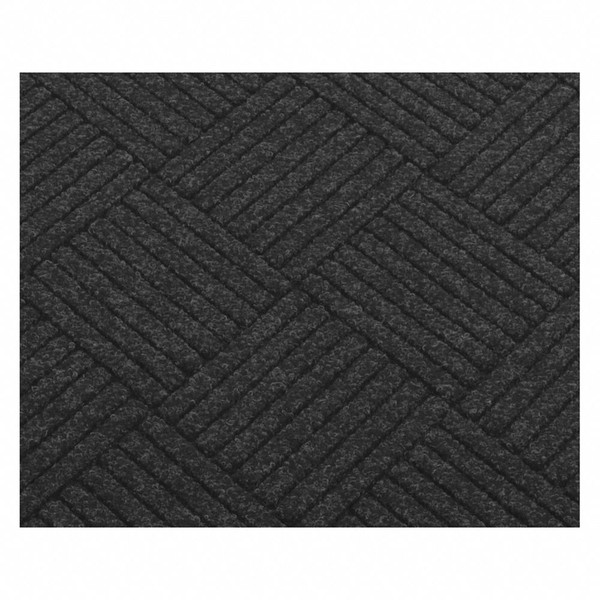 CONDOR Carpeted Entrance Mat,Charcoal,3ft.x5ft. 34L256