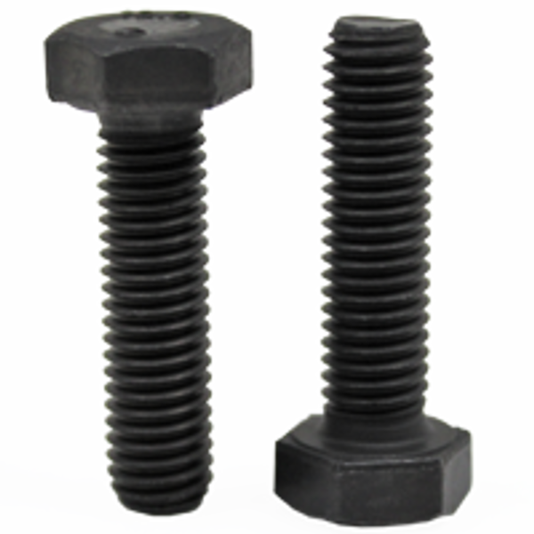 M10-1.50 x 20mm Metric Hex Cap Screw, Class 10.9, Plain, Fully Threaded, Qty 100