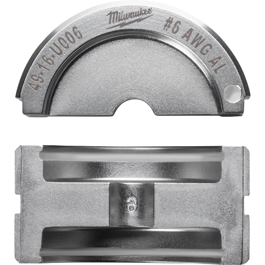Milwaukee I #6 ALUMINUM U STYLE DIE