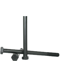 9/16"-18 x 1 1/4" Hex Cap Screws, Plain, Grade 8, Fine, Fully Threaded, Alloy Steel, Qty 25