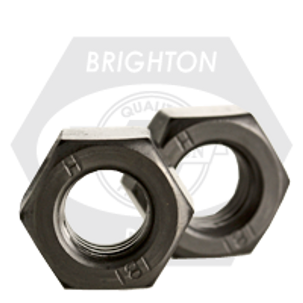 M8-1.00 Hex Nuts, Plain, Fine, Class 8, DIN 934, Qty 200
