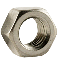 1/4"-28 Hex Nuts, 18-8 Stainless Steel, Fine, Qty 100