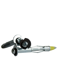 1/8" x 2" SL Hollow Wall Anchor Drive-Type, Pan Head Phillips/Slotted Combo, Zinc Cr+3, Qty 100