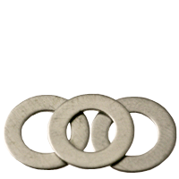 #8 x 3/8" x 0.016 Flat Washers, 18-8 Stainless Steel, AN960L, Qty 500